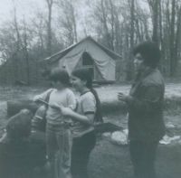 Camp life was a blast in 1974