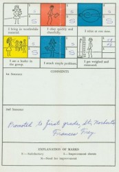 1958 Kindergarten back