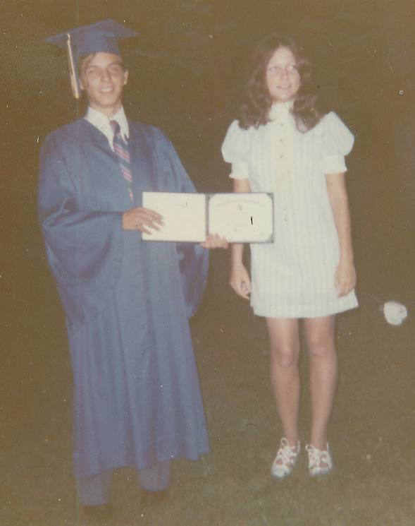 1971, Les, The Graduate, and sister Julie