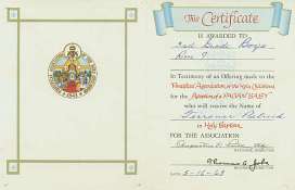 pagan baby certificate