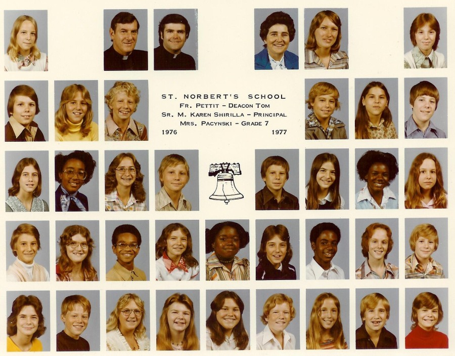 1976-77_grade_7 class photo