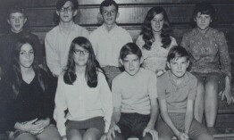 Sophomores in 1969, afternoon class